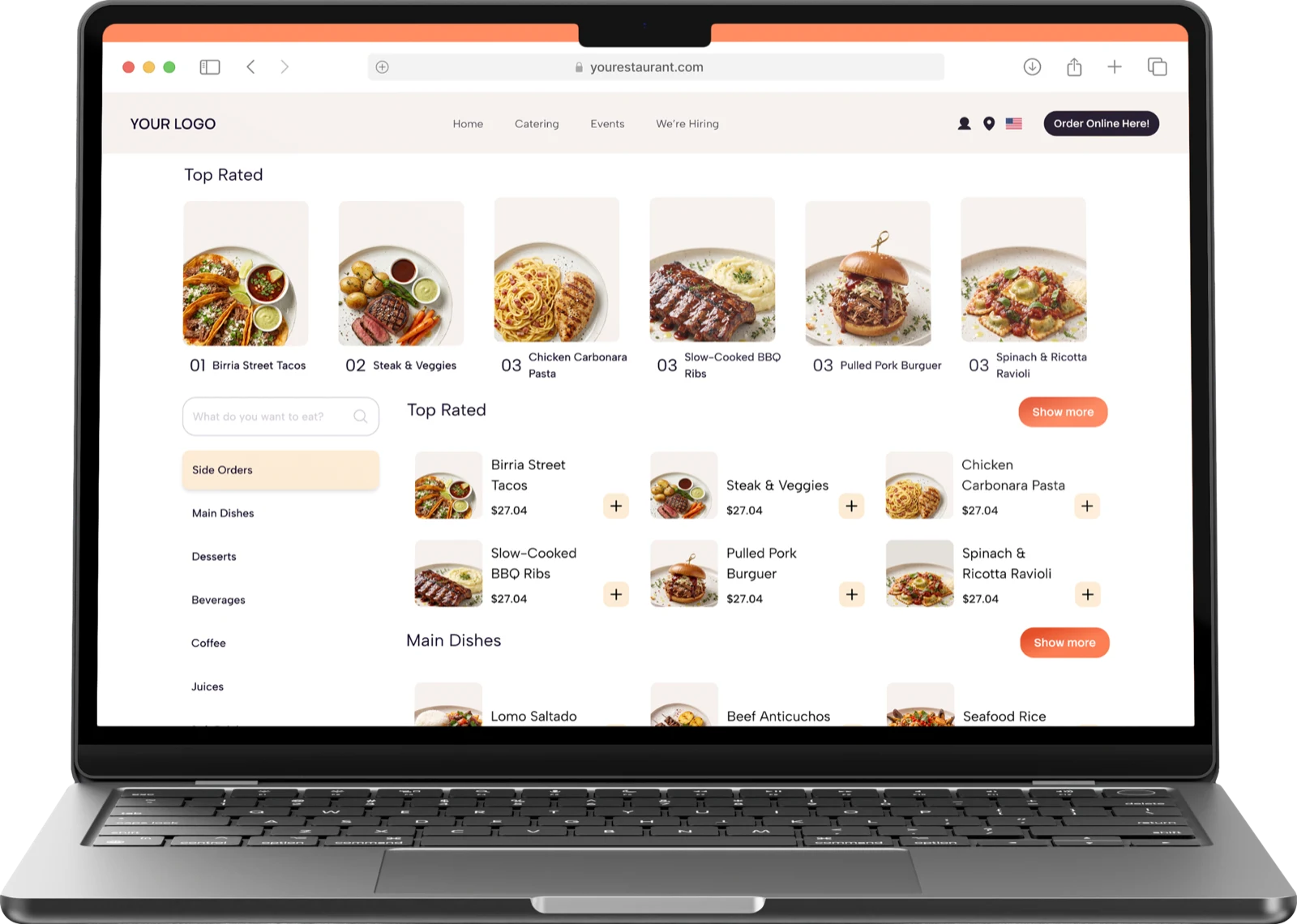 Eatsy Orders commission-free online ordering system for restaurants