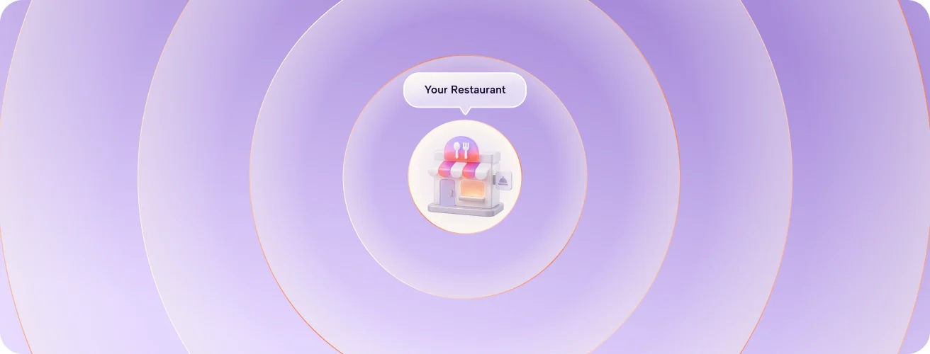 Commission-free ordering website reached from Google, Instagram and a restaurant's own site